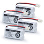 BAOBIAN 2.4V Ni-MH BT162342 BT262342 Battery for BT183342 BT283342 BT166342 BT266342 VTech CS6114 CS6419 CS6719 AT&T EL52300 CL80111 Cordless Phone (2 Pack)