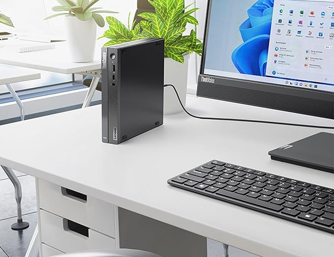 Lenovo ThinkCentre neo 50q Gen 4 Business MFF Desktop, 13th Gen Intel Core i5-13420H, 16GB RAM, 512GB PCIe SSD, Display Port, HDMI, RJ-45, Wi-Fi 6, Windows 11 Pro