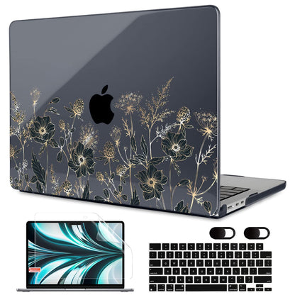 MEEgoodo Case for M5/M4/M3/M2 MacBook Air 13 inch Case 2026 2025 2024 2022, Fit Model A3449/A3240/A3113/A2681, Laptop Hard Shell Compatible with MacBook Air 13.6-inch, Composition Book Purple