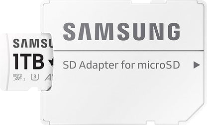 Samsung PRO Plus Sonic The Hedgehog + Adapter, 1TB microSDXC, Up-to 180MB/s, Full HD & 4K UHD, UHS-I, C10, U3, V30, A2, for Nintendo-Switch, Steam Deck, GoPRO, DJI Drone, Tablets (MB-MD1T0SA/LC1)