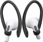 2 Pairs AirPods Ear Hooks for AirPods Pro 2, AirPods Pro, AirPods 4, 3, 2 & 1, Upgraded Anti Slip Sports Clip Hooks for AirPods 1, 2, 3, 4,Pro, Pro 2 – Black