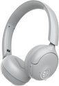 JLab Go Lux ANC Wireless Headphones, Cloud White, Hybrid Active Noise Cancelling, Premium On-Ear Bluetooth Headset, Customizable Sound, Be Aware Mode, Cloud Foam Comfort, Multipoint Connection