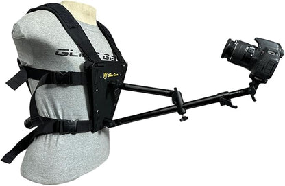 Glide Gear SNC 100 Snorricam Rig – for DSLR, Smartphone – Chest Mount, 3ft Arm, 3.3lb Payload, Lightweight Aluminum Harness