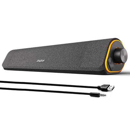 SOULION R50 Bluetooth Computer Speakers, USB Powered & 3.5 Aux