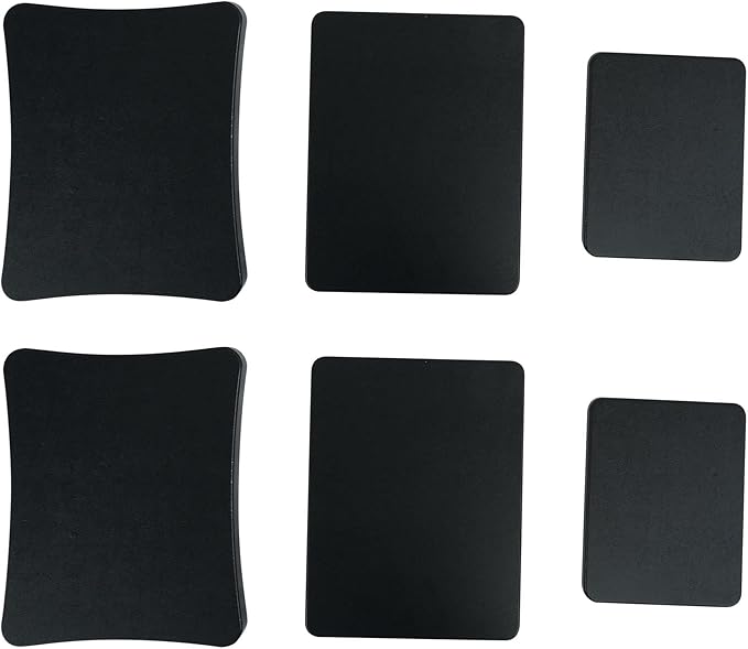 Rockville Pair SS28B Premium Black Wood Grain 28" Home Speaker Stands, 100lb Capacity, Solid MDF Wood, Dual Platforms, Spikes and Pads Included, for Home Theater and Studio Audiophiles