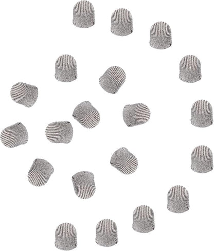 MECCANIXITY 10Pcs Replacement Fiber Mesh Tips for Stylus Pens 6.5mm Suitable for Capacitive Touch Screen,High Sensitivity,Soft,No Scratch Screen Pen Tip