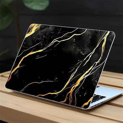 Compatible with MacBook Air 13.3 13.6 Inch Case 2022 2021 2020 2019 Plastic Hard Shell Case Cover,13.3 Air (A1932/A2179/A2337), Black Marble