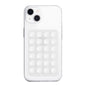 Anteel Silicone Suction Phone Case Mount, Non Slip Sticky Phone Grip for Cellphone, Silicon Adhesive Suction Cup Phone Mount, Strong Grip Holder for Selfies and Videos (Translucent)