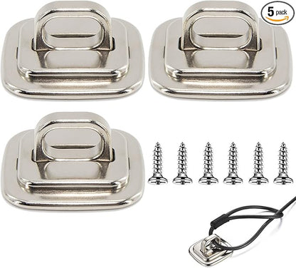 3 Pack Anti Theft Self Adhesive Security Plate for Cables to Lock Down Laptops, Mac Book, Tablets, iPad, or Other Computer