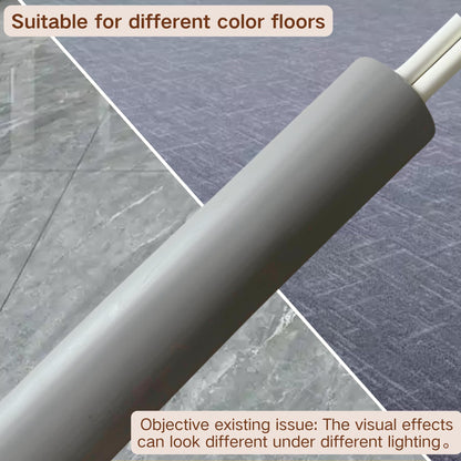 BEIEBIJOB Self Adhesive Floor Cord Cover, Cable Protector, 3.3ft, Gray