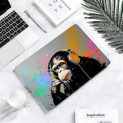 Compatible with MacBook Air 13.3 13.6 Inch Case 2022 2021 2020 2019 Plastic Hard Shell Case Cover,13.3 Pro(A1706/A1708/A1989/A2159/A2289/A2338), Monkey