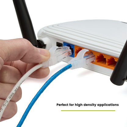 TRUECABLE Cat6 Component Rated Patch Cable, Unshielded (U/UTP), 3ft, White, 28AWG Stranded Pure Copper, Snagless 10G High-Speed Ethernet Cable, PoE++ 4PPoE 100W, UL Listed, RoHS-3, 1 Pack