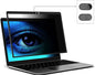 MacBook Privacy Screen Protector - Removable HD Filter, Bubble-Free, Webcam Cover for MacBook Pro 13