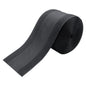 IHKFILAN Carpet Cord Cover Carpet Cable Management Under Desk Cable Grip Strip Black Hook and Loop Tape Cable Polyester Cover Protect Cables to Prevent Tripping Over Wires for Homes & Office (20ft)