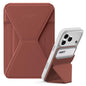 MOFT Magnetic Wallet Stand Compatible with iPhone 18/17/16/15/14/13 Series, Angle Adjustment Magsafe Compatible MOVAS Phone Stand,Clay