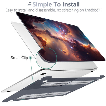 Batianda LumiArt Case for MacBook Air 13" M1 Chip, Nebula