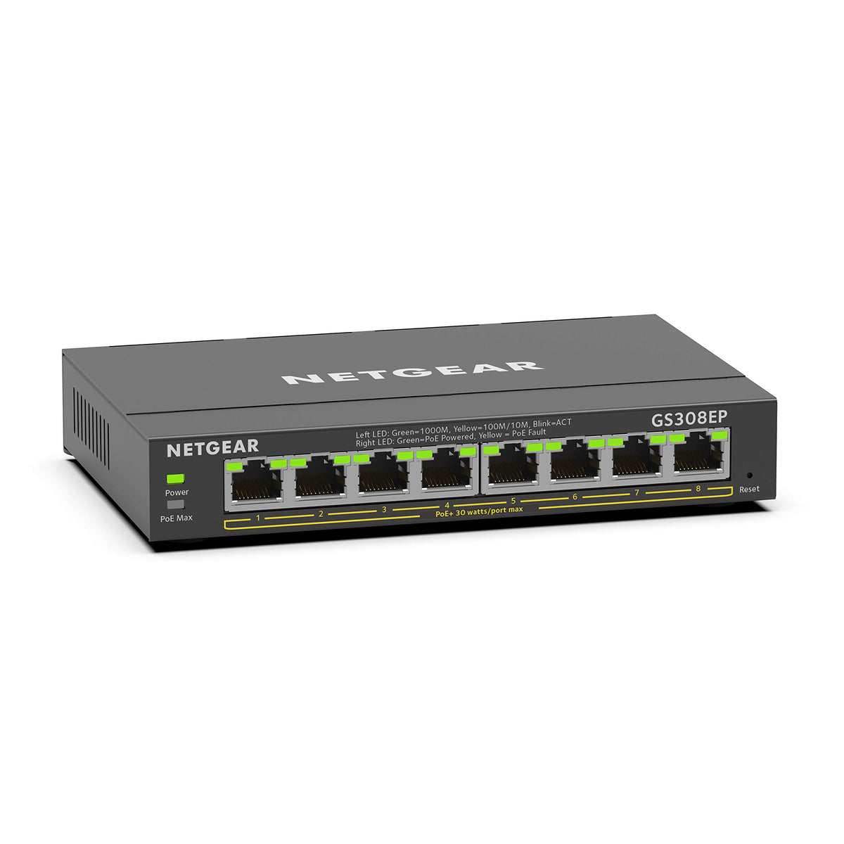 NETGEAR 16-Port PoE Gigabit Ethernet Easy Smart Managed Switch (GS316EP)