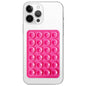 Anteel Silicone Suction Phone Case Mount, Non Slip Sticky Phone Grip for Cellphone, Silicon Adhesive Suction Cup Phone Mount, Strong Grip Holder for Selfies and Videos (Light Pink)
