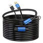 GGMTY USB 2.0 Type A Male to A Female Active Repeater Extension Cable 50ft, High Speed 480 Mbps