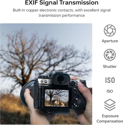 VILTROX EF-FX1 PRO Auto Focus Lens Mount Adapter Converter with Aperture Control Compatible with Canon EF/EF-S Lens to Fuji X-Mount Mirrorless Camera X-H1 X-PRO2 X-T2 X-T3 X-T1 X-T20 X-T10 X-E2 X-E1