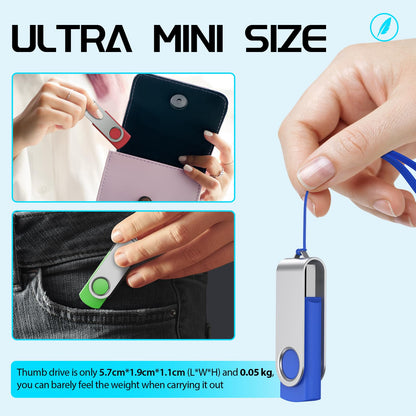 FEBNISCTE Memory Stick 1GB USB Flash Drive Bulk 10 Pack - Bulk 1 GB USB 2.0