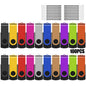 2GB 2.0 USB Flash Drive 20-Pack Thumb Drives Bulk with Lanyards