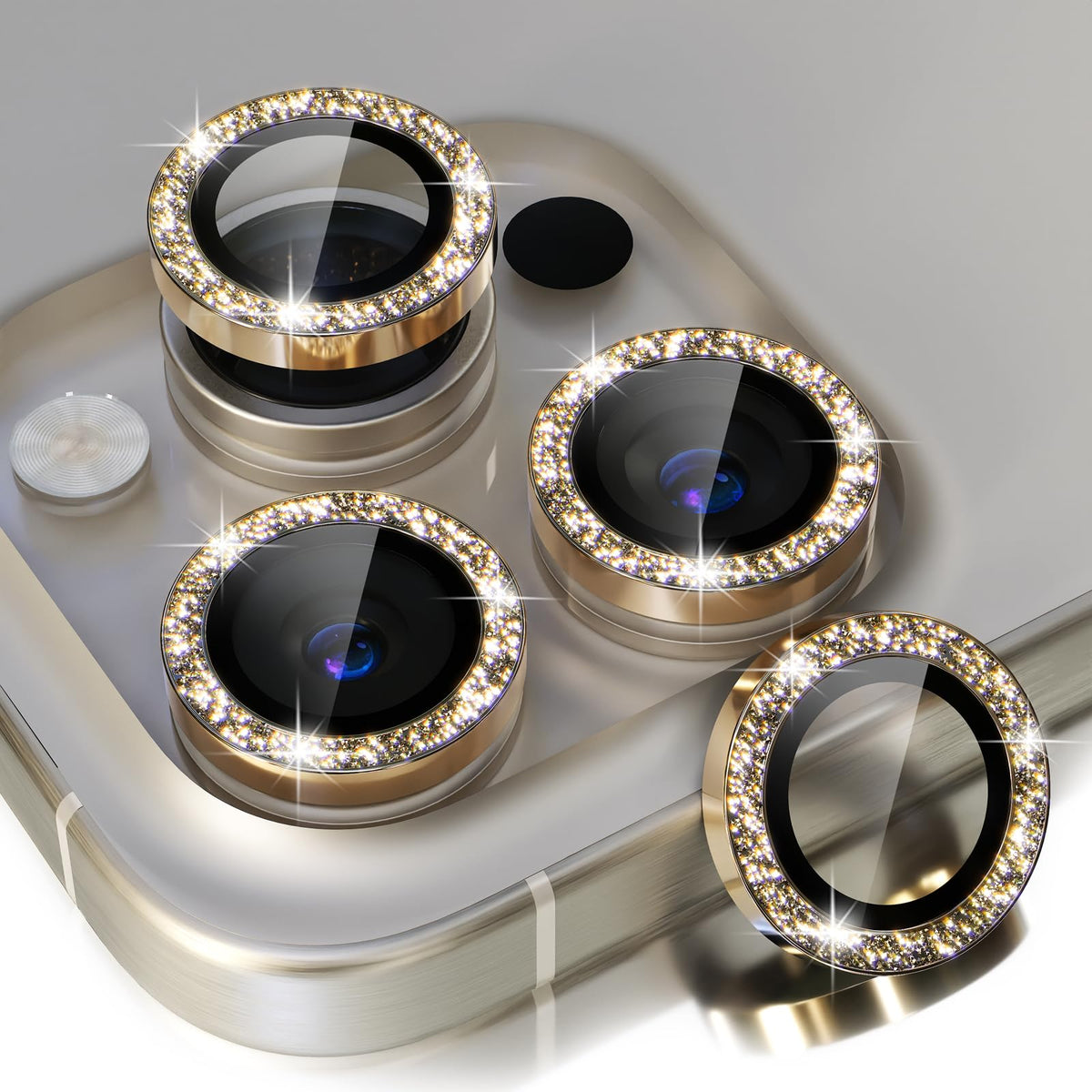 Choiche for iPhone 15 Pro/iPhone 15 Pro Max Camera Lens Protector