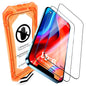 UniqueMe for iPhone 15 / iPhone 16 Screen Protector - [Military Grade Shatterproof & 9H+ Hardness] Screen Protector 16/15 Tempered Glass Full Coverage Protection, Easy Installation, 2 Packs