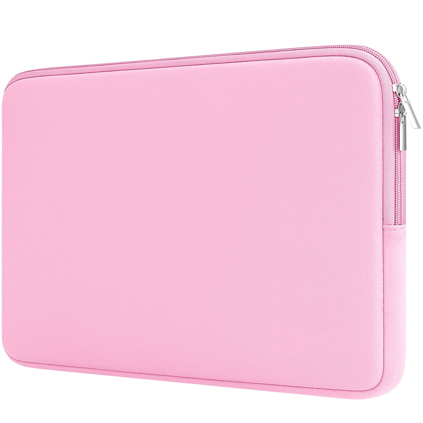 RAINYEAR 15.6 Inch Laptop Sleeve Case Soft Lining Padded Cover, Pink