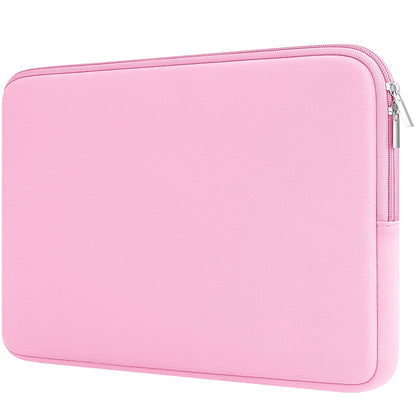 RAINYEAR 15.6 Inch Laptop Sleeve Case Soft Lining Padded Cover, Pink