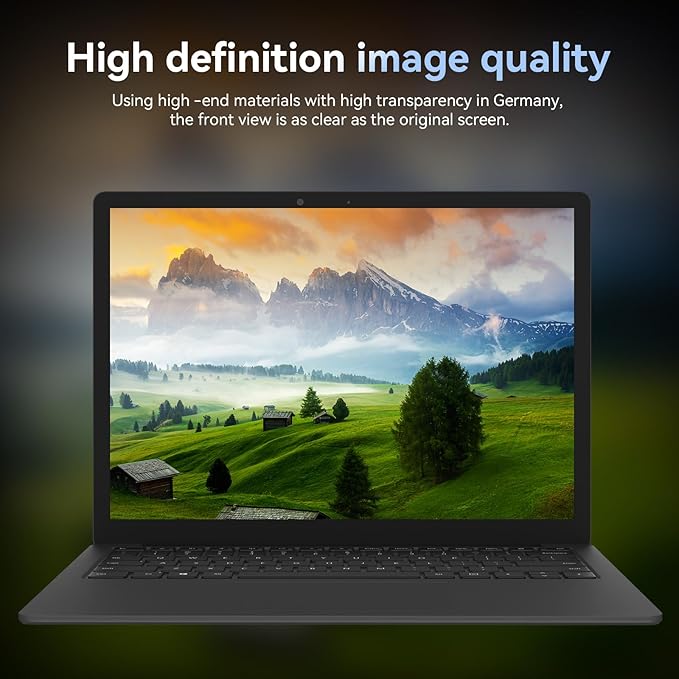360° Laptop Privacy Screen 14 Inch for 16:9 Computer, 14" Monitor 4 Way Privacy Anti Glare Protector Blue Light Filter Shield Film Compatible with Lenovo/Hp/Dell/Acer/Asus/Thinkpad/Envy/Toshiba