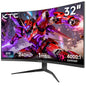 KTC 32 inch 240Hz Curved Gaming Monitor, 1080P Curved Monitor 1ms, H32S17F