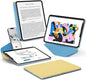 MOFT Dynamic Folio Case for iPad Pro 12.9 -inch (6th/5th/4th Generation, 2022/2021/2020), Silm Magnetic Stand Case with 20+ Viewing Angles, Auto Wake/Sleep, Ultra Thin, Panna Cotta x Faded Jeans