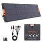 TPDEFZQ N-Type 16BB 200W Portable Solar Panel for Power Station ETFE Foldable Solar Panel High 25% Efficiency IP68 Waterproof Solar Panels Kit for Outdoor Camping RV Backuot