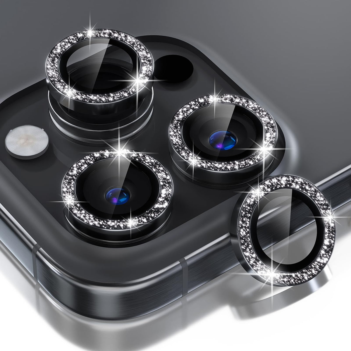 Choiche for iPhone 15 Pro/iPhone 15 Pro Max Camera Lens Protector