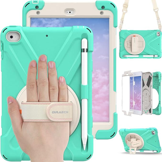 BRAECN iPad mini 5 Case, iPad mini 4 Case - Mint Green