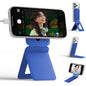 MOFT Phone Stand, Magnetic Phone Tripod Stand Stain-Resistant MOVAS Leather & Angle Adjustment & Strong Magnets Tripod for iPhone 18 Pro & 18 Pro Max & 17-12 Series (Included Metal Ring)-Sunset