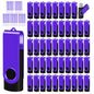 16GB 50-Pack USB Flash Drives Bulk EASTBULL USB 2.0 Thumb Drive,Gold