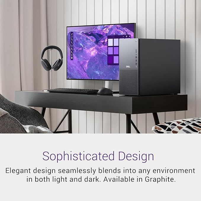 Dell Tower Plus EBT2250 Desktop Computer - Series 2 Intel Core Ultra 9 285 24-Core Processor up to 5.6 GHz, 32GB DDR5 RAM, 4TB NVMe SSD, NVIDIA GeForce RTX 4060 8GB GDDR6, Windows 11 Pro, Graphite
