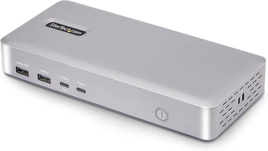 StarTech.com USB-C Docking Station (10-in-1, USB4), Up to 100W Charging for Laptop, 40Gbps Data Transfer, 2.5Gb Ethernet, Single 8K, Dual 4K Display, 6X USB (Not MacOS Compatible)