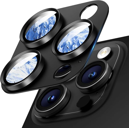 Wumigoo Camera Lens Protector for iPhone 16/15/14 Pro Max & 16/15/14 Pro