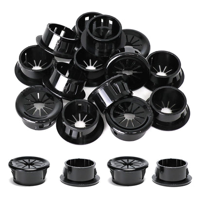 BOPOREAE Cable Grommet, Snap Bushing 3/4" (19 mm) Mounting Diameter