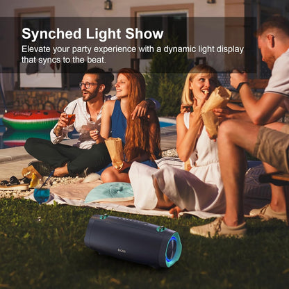 DOSS Extreme Boom Pro D100 Wireless Bluetooth Speaker, IPX6 Waterproof