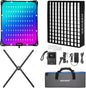 NEEWER 115W Flexible LED Video Light, Studio RGB Panel Light Mat Kit with Softbox APP/2.4G/DMX Control 2500K-10000K 14700lx/0.5m CRI96+, Key Lighting for Photography Streaming Video Recording, FL100C