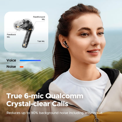 SoundPEATS Air5 Pro Wireless Earbuds, LDAC & aptX Lossless, Adaptive ANC