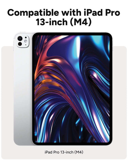 ZAGG Pro Keys 2 iPad Pro 13" (M5)/ Pro 13" (M4) Keyboard Case - Wireless Keyboard & Detachable Folio Case | Laptop-Style Backlit Keys, Multi-Pairing Bluetooth, 6.6 ft Drop Protection