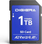 1T LS100 SDXC UHS-I Memory Card - up to 170MB/s, C10, U3, V30, 4K UHD, SD Card for Computers, Digital Cameras, Home Theatre Devices, Car Navigation Systems (1 Pack)