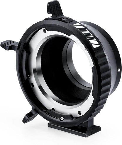 VILTROX PL-E Lens Mount Adapter with Rotary Lock Compatible with PL Lens to Sony E/NEX Mount Cameras A7S3/FS7/5/FX9 /A7R4/R3/a Series/Nex Series