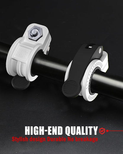 Mini Barbell Clips 1 inch I Multi-Size Adjustable Barbell Collar I 1 inch Barbell ClampsIQuick Release Weight Clips Pair of Locking for Dumbbell Bar
