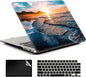Beach Sunset Hard Case Compatible with MacBook Air 13 Inch Case 2017 2016 2015 2014 2013 2012 2011 2010 Release A1466/A1369,AMCJJ Plastic Hard Shell Cover & Keyboard Cover &Screen Protector